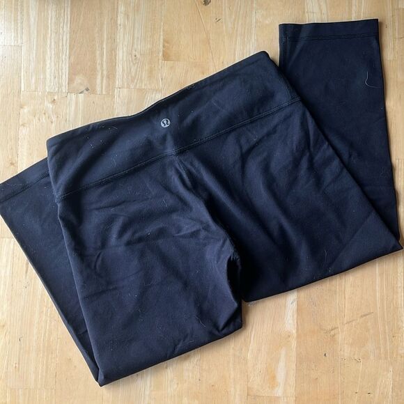 LULULEMON Original Wunder Under Cropped Midrise Leggings W8 - Picture 2 of 3